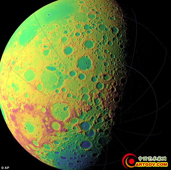 NASA公布有史以来最为精确的月球背面图像